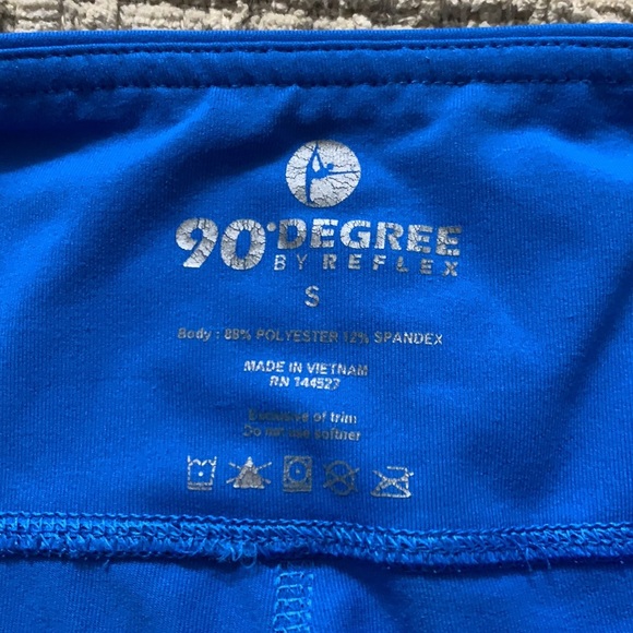 Blue Workout Leggings - Picture 4 of 5